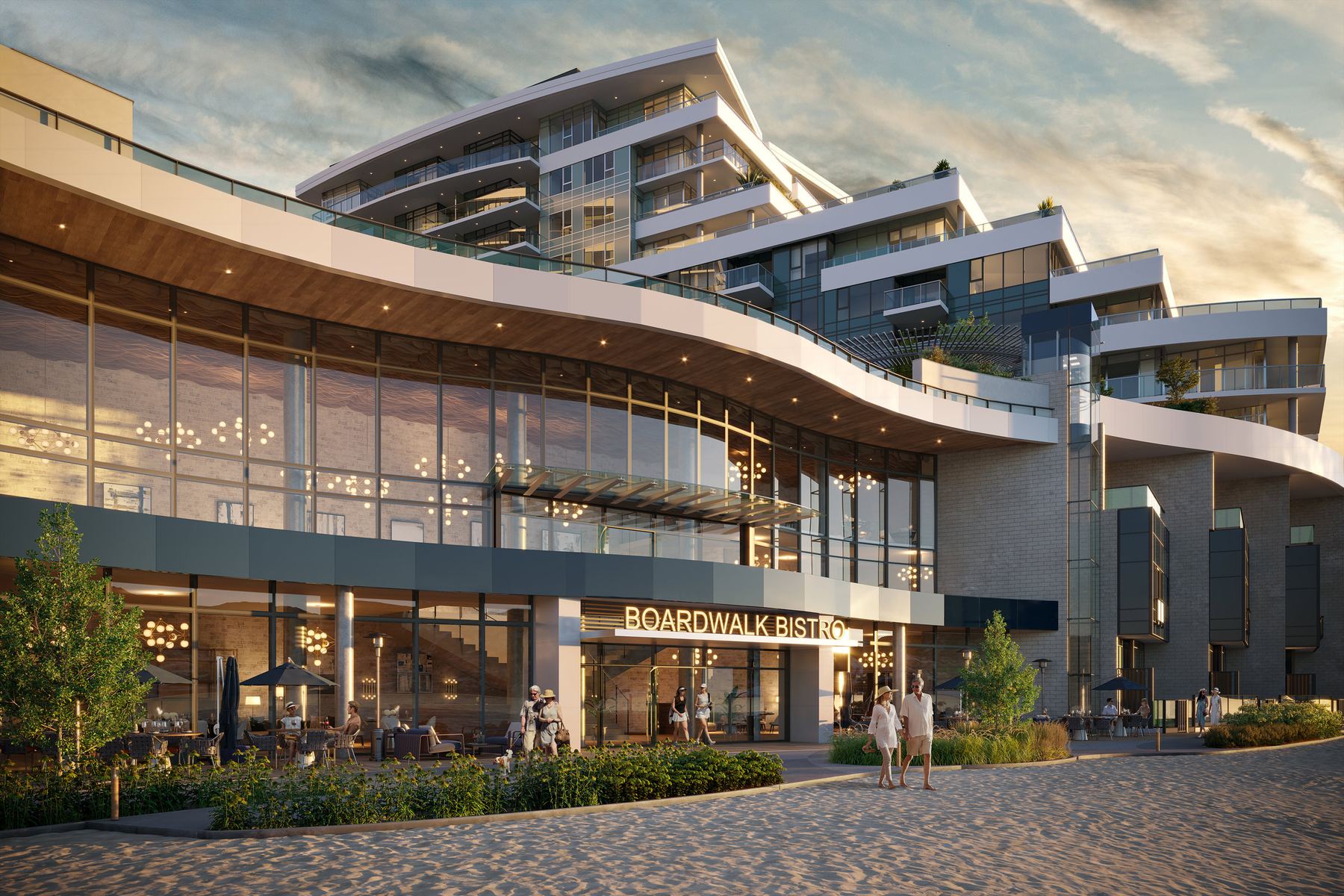 Aqua lakeside restaurant
